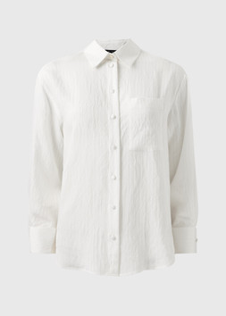 Matalan TEXTURED SHIRT WHITE £18
