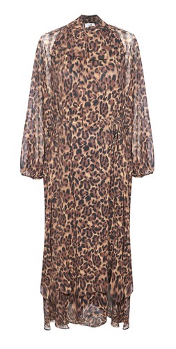 Matalan x LM Vicky Pattison Leopard Chiffion Midi £38