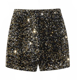 Matalan x LM Vicky Pattison Sequin Short Black £26