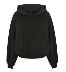 Black Bubble Hem Hoodie, £24.99 (943683501)