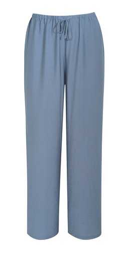 Blue Crinkle Texture Wide Leg Trousers, £29.99 (933854240)