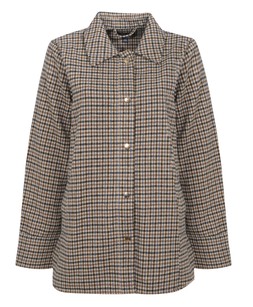 Brown Checked Shacket, £37.99 (929526729)