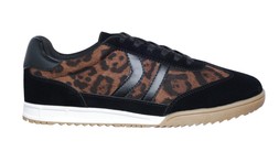Brown Leopard Print Panelled Faux Leather Trainer, £33.99 (938236216)