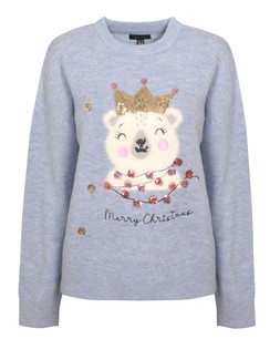 Light Blue Polar Bear Christmas Jumper, £27.99 (930971749)