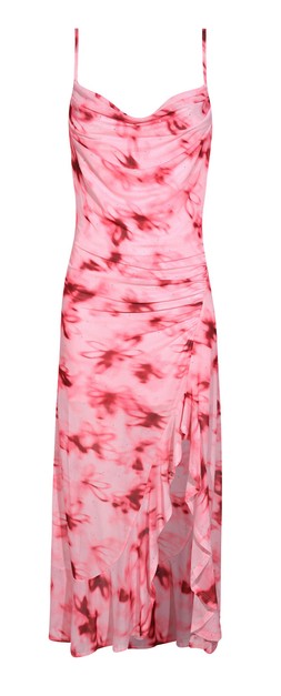 Pink Diamante Embellished Floral Print Mesh Midi Dress €49.99 £39.99 918152279