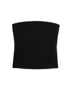 Black Bandeau Top