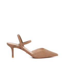 Dune London Classical 99 GBP caramel suede www.dunelondon.com