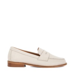 Dune London Ginelli 89 GBP ecru leather www.dunelondon.com