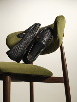 Dune London SS25 Stills Ginello 99 GBP black leather www.dunelondon.com