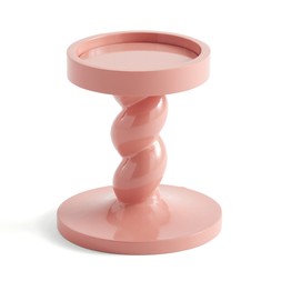 30923170 Sophie Robinson Twisted Resin Candle Stick Pink £10