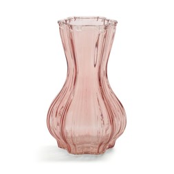 30924501 Sophie Robinson Glass Vase Apricot 25.5cm £18