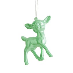 30974700 Green Deer Hanging Decoration £1.50