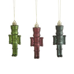 30974710 3 Nutcracker Hanging Decorations £2