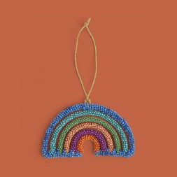 30974770 Sophie Robinson Beaded Rainbow Hanging Decoration £4