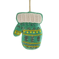 30974781 Beaded Glove Hanging Decoration £3.50
