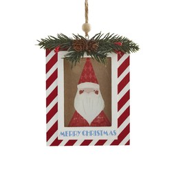 30975841 Wooden Photo Frame Hanging Decoration £2