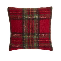 30977395 Tartan Mohair Cushion 43x43 £15