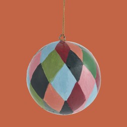 30981610 Sophie Robinson Quinn Cotton Mache Bauble £3