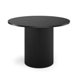 Amari Round Dining Table Black Oak​ £379 (30888611)