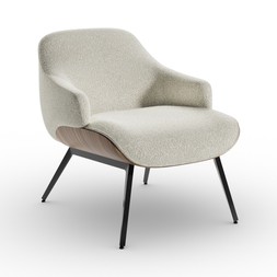 Astrid Bentwood Chair Boucle Tonal Natural £249