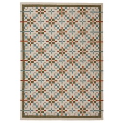 Awen Check Wool Blend Rug £119 - £299