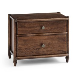 Elma 2 Drawer Bedside Dark Stain​ £229 (31012529)