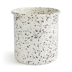 Enamel Black Splatter Utensil Holder £8