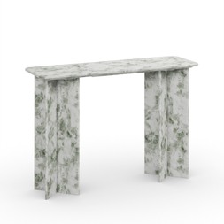 Lana Marble Console Table Green