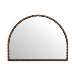 Lucia Twisted Wood Arch Over Mantle Mirror 68x90cm​ £85 (31035670)