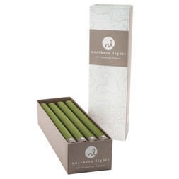 Northern Lights Set of 12 Taper Candles eucalyptus £35