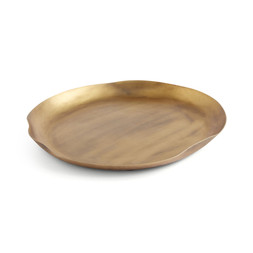 Organic Edged Metal Decorative Plate £6