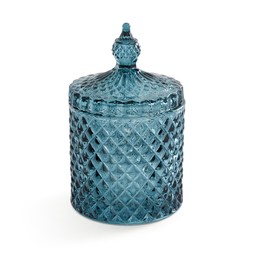 Sophie Robinson Glass Trinket Jar Blue £7
