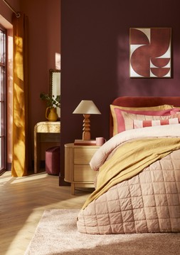 Confident Combinations Robyn orange umber double bed £349
