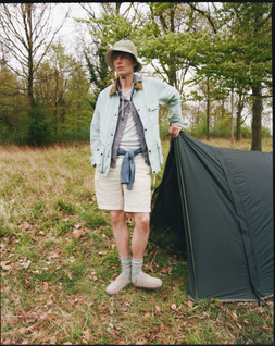 Barbour Modified Solway Showerproof Jacket RRP £169.00, Barbour Appledore Printed Summer Fit Shirt RRP £69.95 Available at Barbour.com