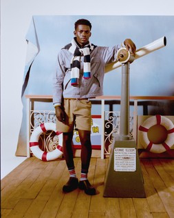 Paul Smith loves Barbour Transport Shirt Casual Jacket RRP £329.00, Paul Smith loves Barbour Southwold Knit RRP £149.00 Available at Barbour.com - UNDER STRICT EMBARGO UNTIL 25TH FEBRUARY 2026