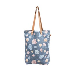 National Trust Shell Searching cotton shopper bag