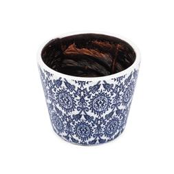 Delphi planter, midnight blue