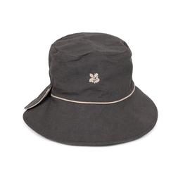 National Trust reversible linen hat, linen and grey