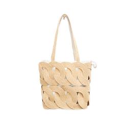 Seagrass and organic cotton tote bag