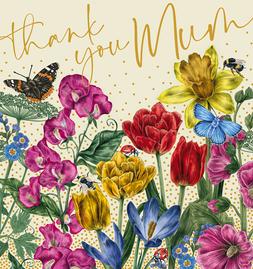 ‘Thank you Mum’ Mother's Day card