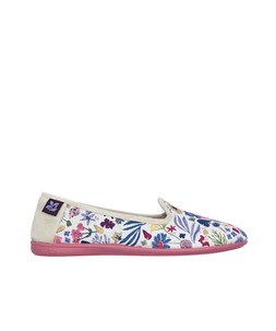 Moshulu x National Trust ballerina slipper, Fulmer, White Wembury