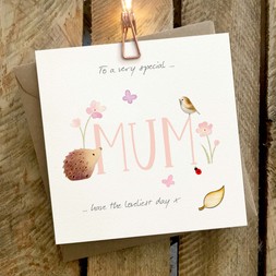 Owl’s nest ‘Mum’ Mother's Day card