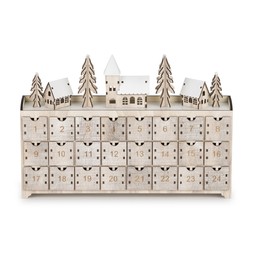 50055709 £34 LED Wooden Advent Calendar