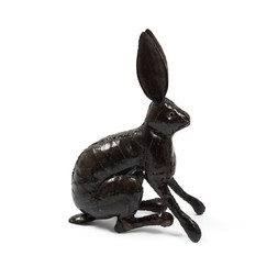 50069087 £60 Sculpture Hare Recycled Metal