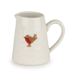 50076937 £8 Mini Ceramic Robin Jug