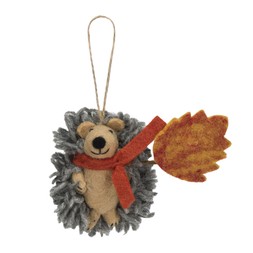 50082522 £9.50 Autumn Hedgehog Felt Dec