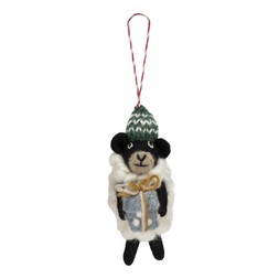 50082532 £10 Felt Steve the Sheep with Present Tree Dec NT Exclusive