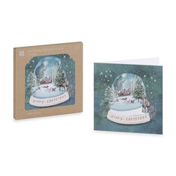 50082808 £5 National Trust Snowfall Over Lacock Christmas Cards, Pack of 10