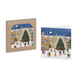 50082811 £5 National Trust Tyntesfield Carousel at Christmas, Christmas Cards, Pack of 10