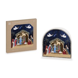 50082812 £5 National Trust Nativity Christmas Cards, Pack of 10